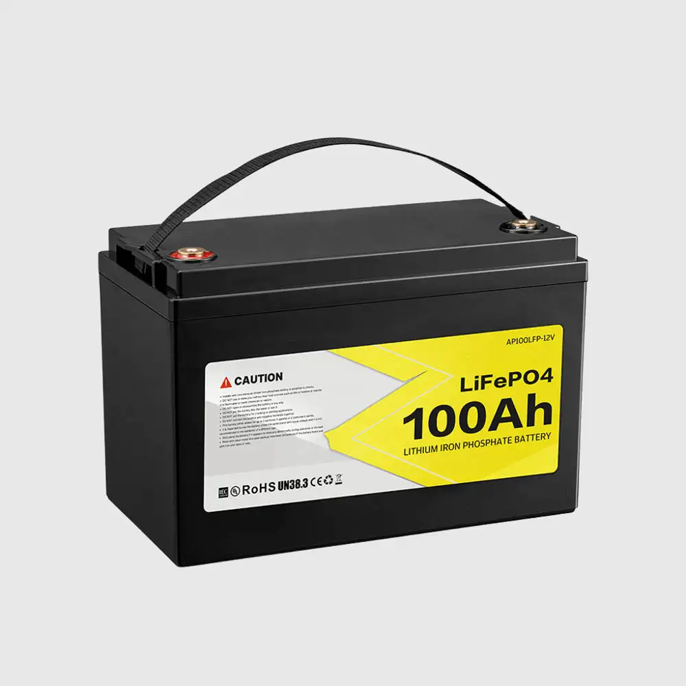 12V 100Ah LiFePO4 Battery with Built-in BMS