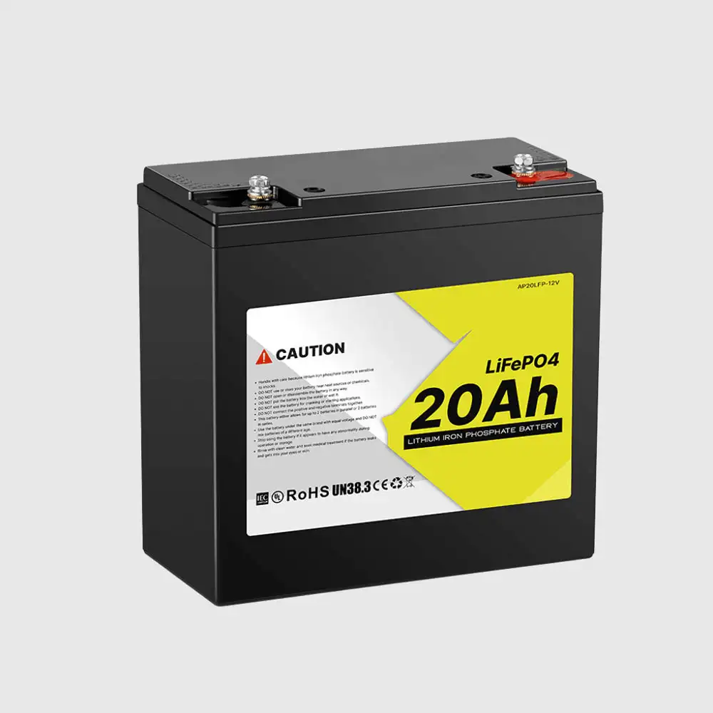 12V 20Ah LiFePO4 Battery with Built-in BMS