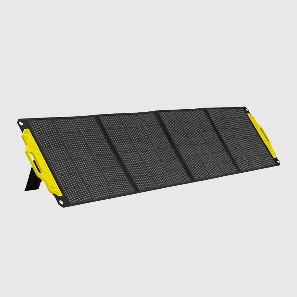 200W Monocrystalline Foldable Solar Panel with Handle and Kickstand