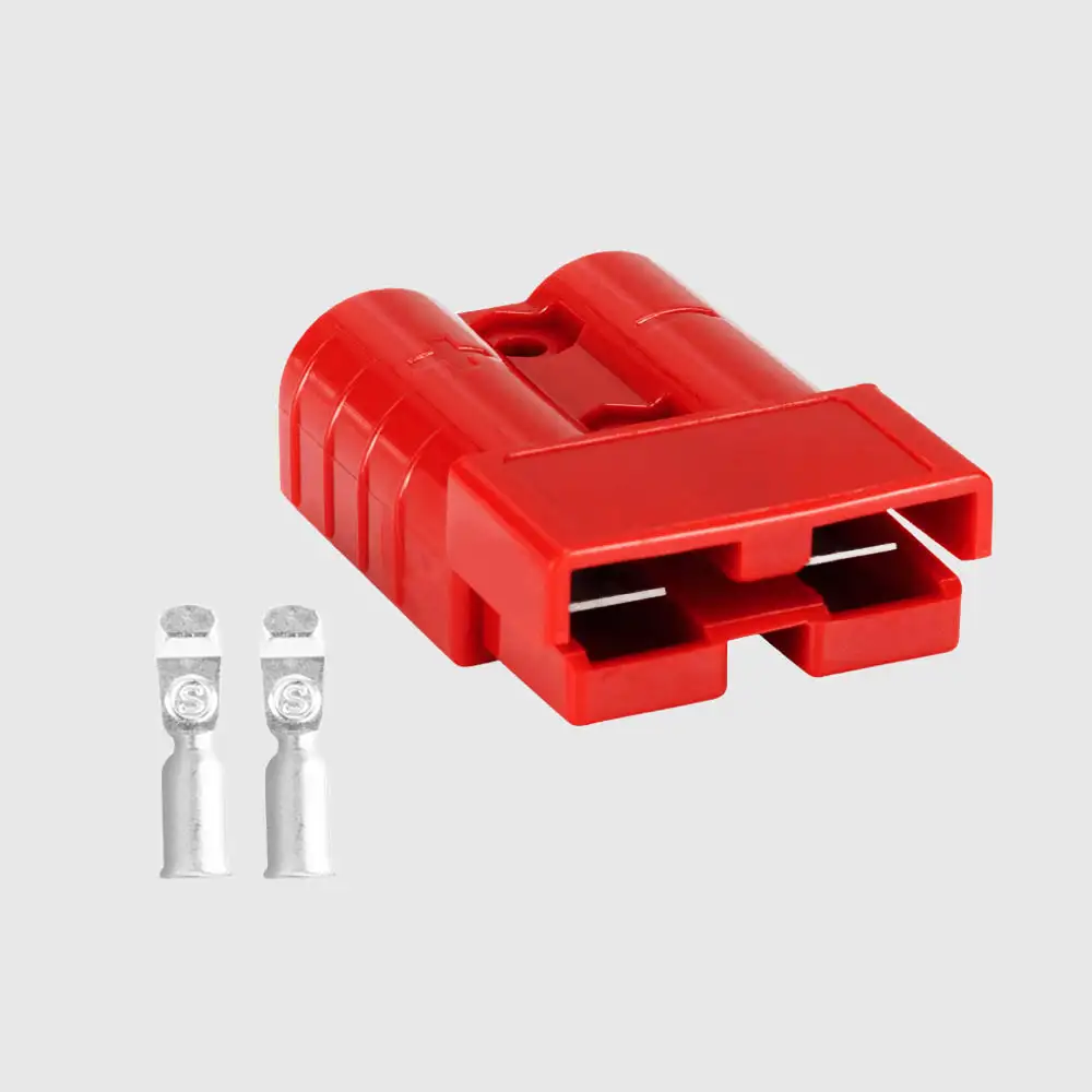 50A Red Anderson-Style DC Power Connector