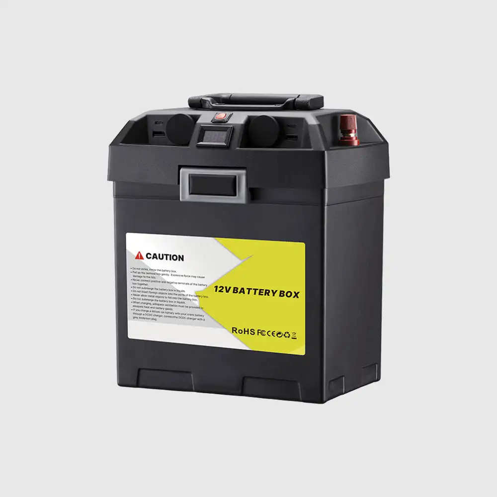 Compact 12V Battery Box with PD30W Multi-Port DC Output